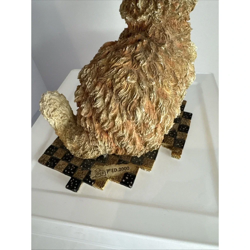Sam and Mitzy Cat Figurine Masters Kriebel 1st Edition 2000 Lang Wise Kitten VTG